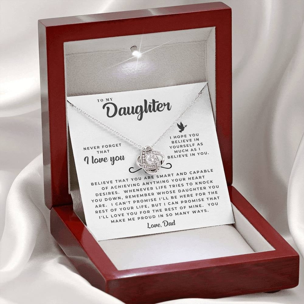 Limitless Love: Necklace Gift Set for Daughter