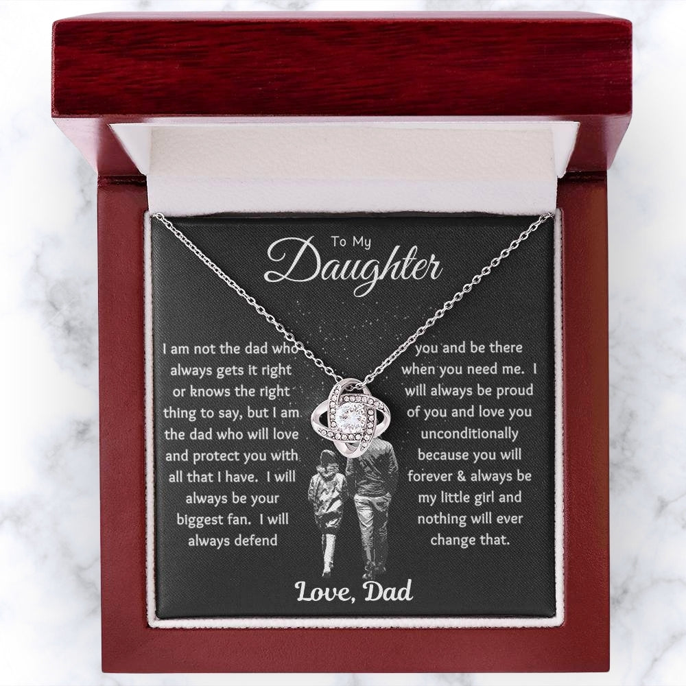 Unconditional Love: Necklace Gift Set for Daughter