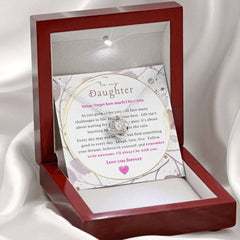 Unwavering Love: Necklace Gift Set for Daughter