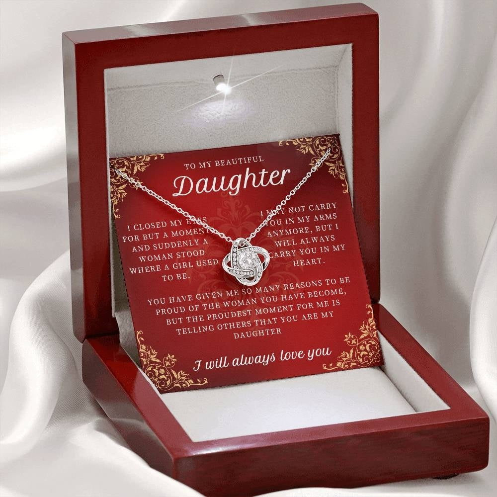 Proud Moment: Necklace Gift Set for Daughter