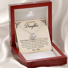 Journey of Love Necklace Gift Set for Daughter