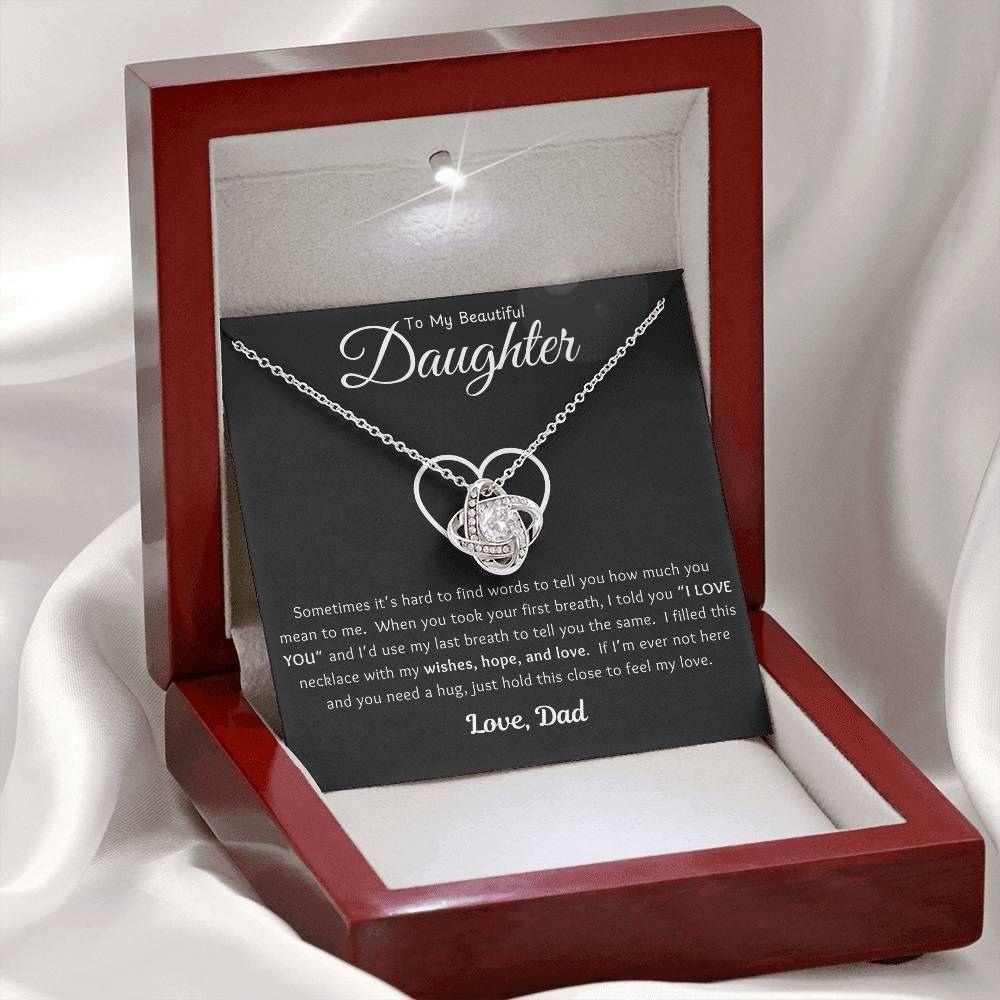 First Breath: Necklace Gift Set for Daughter