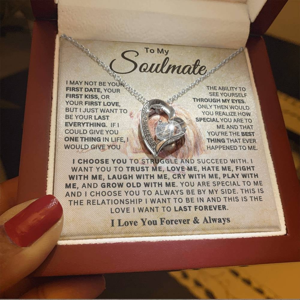 Roaring Love: Heart Necklace Gift Set for Soulmate