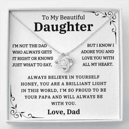 "All My Heart" Daughter Necklace Gift Set