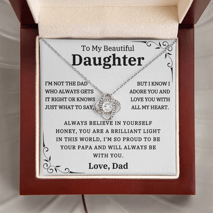 "All My Heart" Daughter Necklace Gift Set