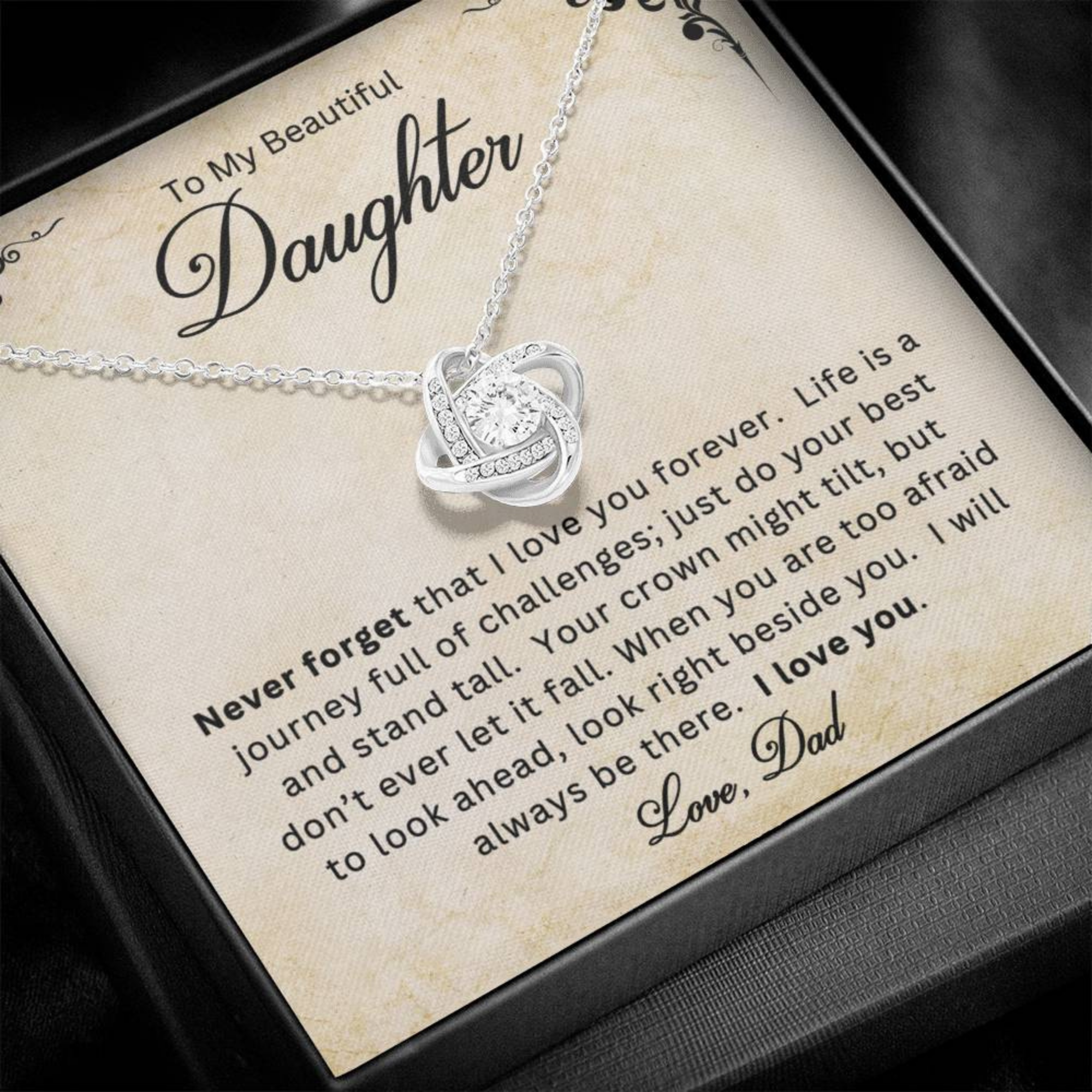 Journey of Love Necklace Gift Set for Daughter