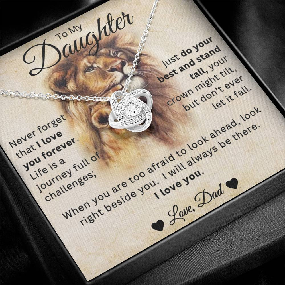 Do Your Best Necklace: Daughter Gift Set