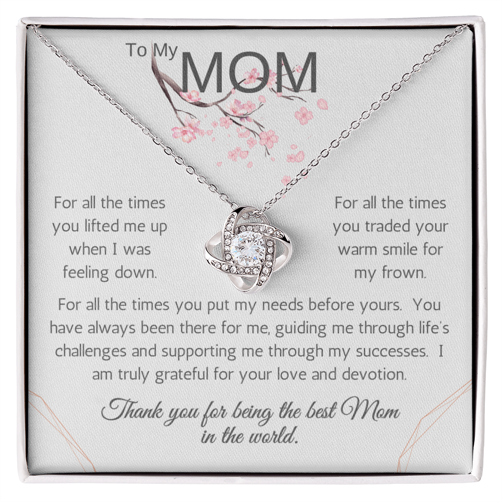 To My Mom- You Lift Me Up SS826