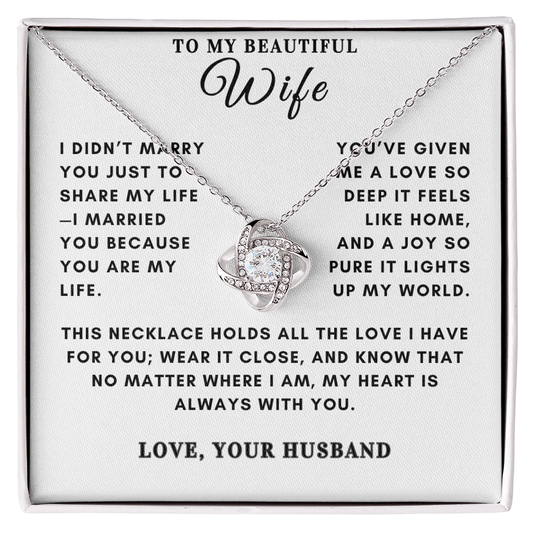 To My Beautiful Wife - You Are My Life Set - SS3238