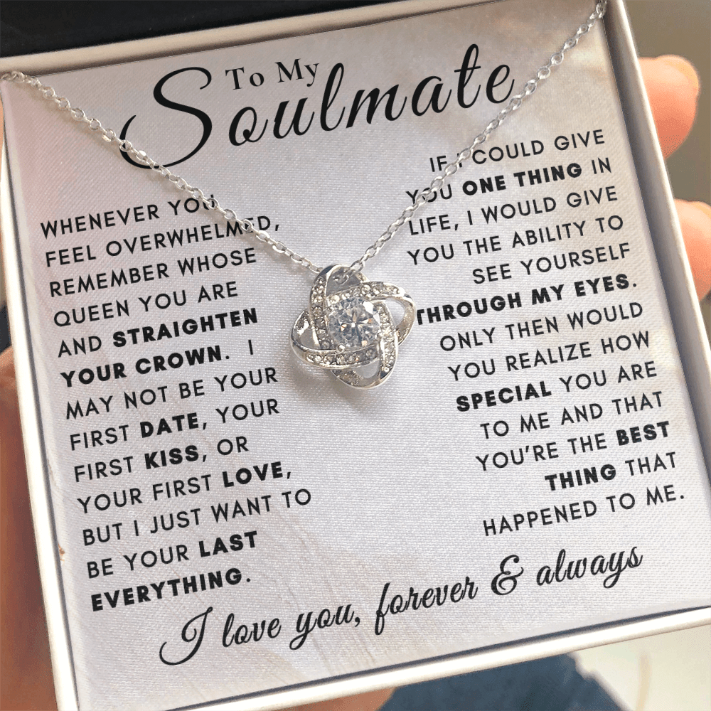 To My Soulmate - I Love You Forever And Always - SS658V2
