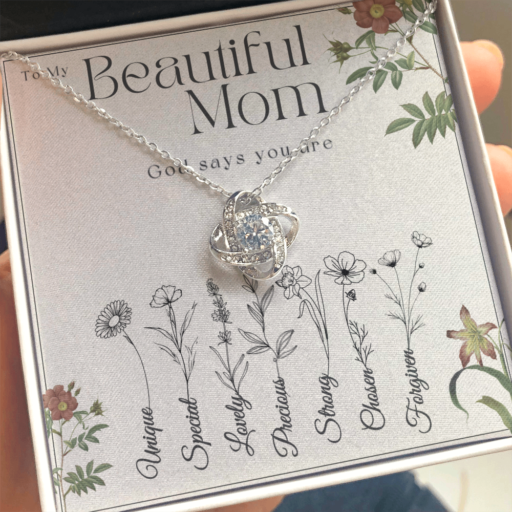 To My Beautiful Mom - God Says You Are- SS708