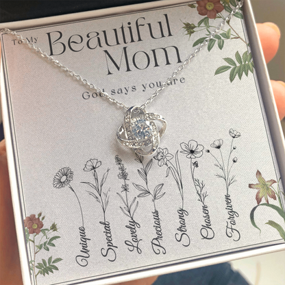 To My Beautiful Mom - God Says You Are- SS708