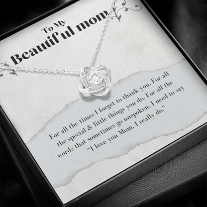 To My Beautiful Mom- I Need To Say SS823