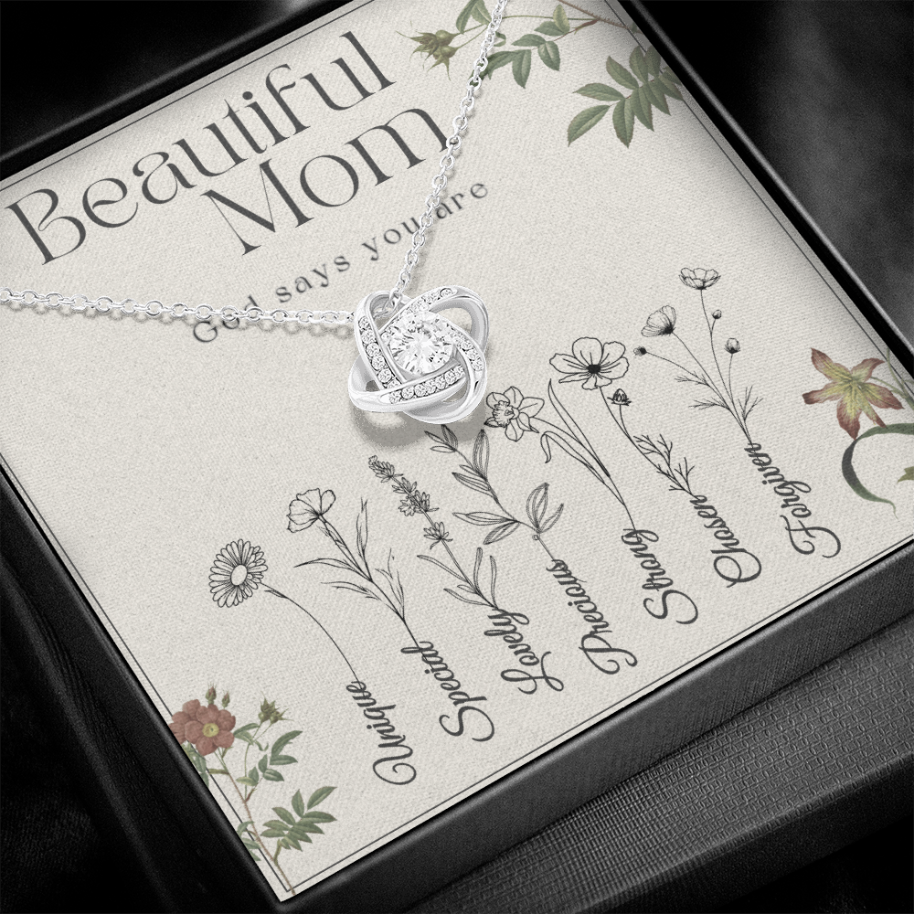 To My Beautiful Mom - God Says You Are- SS708