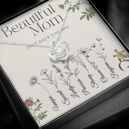 To My Beautiful Mom - God Says You Are- SS708