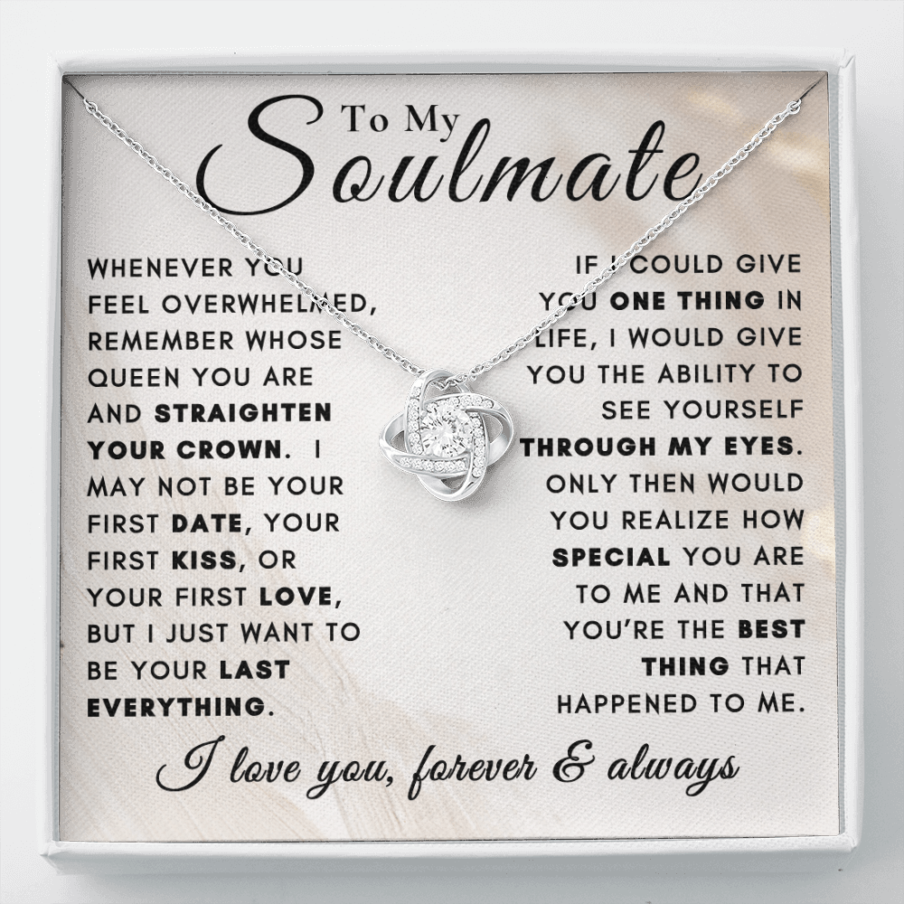 To My Soulmate - I Love You Forever And Always - SS658V2