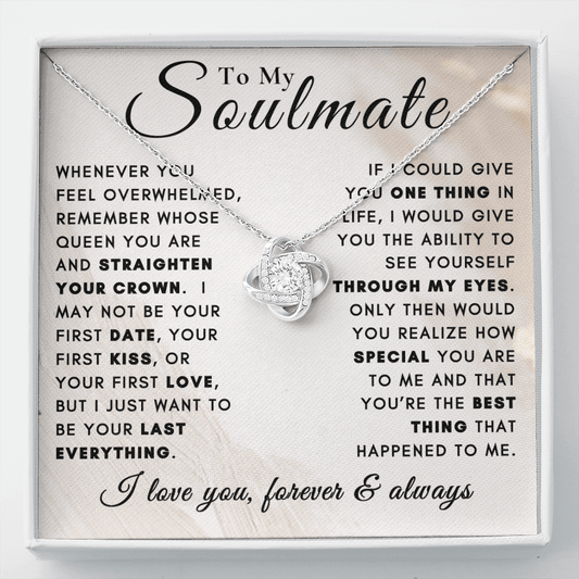 To My Soulmate - I Love You Forever And Always - SS658V2