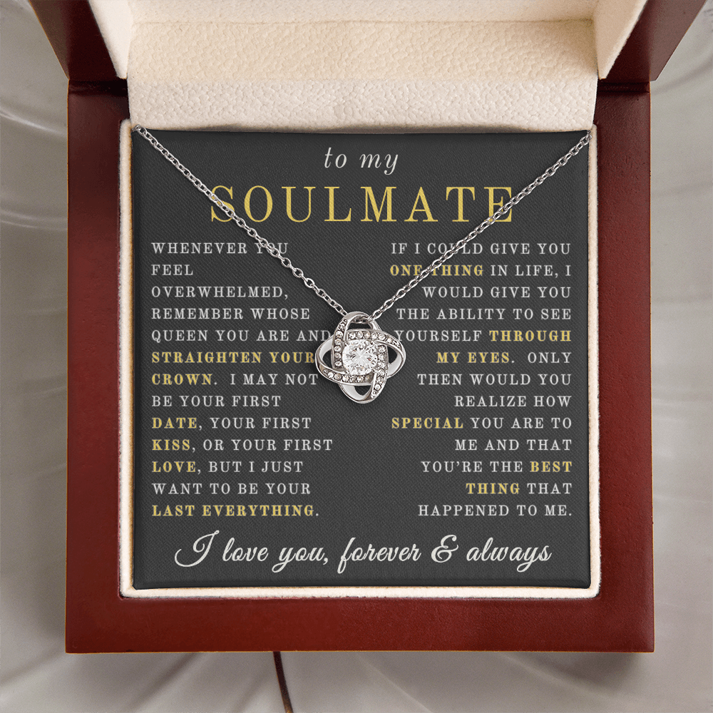 To My Soulmate - I Love You Forever And Always - SS658V4
