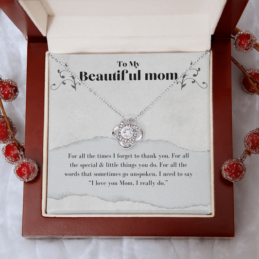 To My Beautiful Mom- I Need To Say SS823