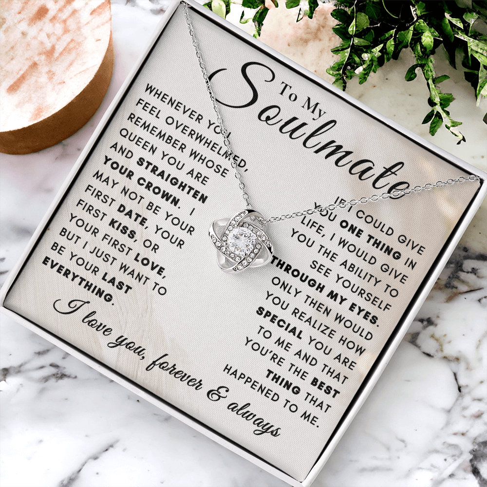 To My Soulmate - I Love You Forever And Always - SS658V2